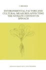 Image for Environmental Factors and Cultural Measures Affecting The Nitrate Content in Spinach