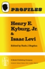 Image for Henry E. Kyburg, Jr. &amp; Isaac Levi
