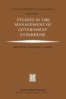 Image for Studies in the Management of Government Enterprise