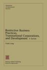Image for Restrictive Business Practices, Transnational Corporations, and Development : A Survey