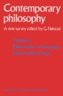 Image for Contemporary philosophy: a new survey