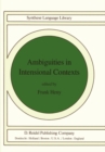 Image for Ambiguities in Intensional Contexts