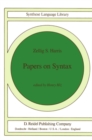 Image for Papers on syntax