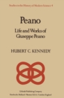 Image for Peano: Life and Works of Giuseppe Peano