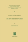 Image for Critical Study of Condillac&#39;s: Traite des Systemes
