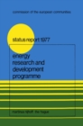 Image for Energy Research and Development Programme: First Status Report (1975-1976) : 1