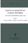 Image for Essays in Honour of Jaakko Hintikka