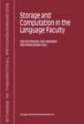 Image for Storage and Computation in the Language Faculty : 30