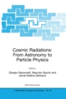 Image for Cosmic radiations: from astronomy to particle physics