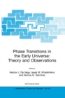 Image for Phase transitions in the early universe: theory and observations