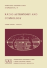 Image for Radio Astronomy and Cosmology : 74
