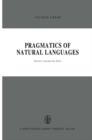 Image for Pragmatics of Natural Languages