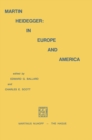 Image for Martin Heidegger: In Europe and America