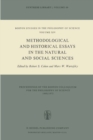 Image for Methodological and Historical Essays in the Natural and Social Sciences