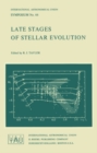 Image for Late Stages of Stellar Evolution