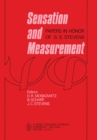 Image for Sensation and Measurement: Papers in Honor of S. S. Stevens