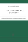 Image for The Concepts of Criticism