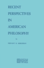 Image for Recent Perspectives in American Philosophy