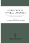 Image for Approaches to Natural Language: Proceedings of the 1970 Stanford Workshop on Grammar and Semantics