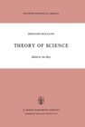 Image for Theory of Science: A Selection, with an Introduction