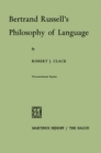 Image for Bertrand Russell&#39;s Philosophy of Language