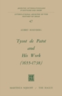 Image for Tyssot De Patot and His Work 1655 - 1738