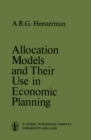 Image for Allocation Models and their Use in Economic Planning