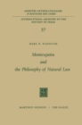 Image for Montesquieu and the Philosophy of Natural Law