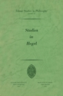 Image for Studies in Hegel: Reprint 1960
