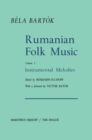 Image for Rumanian Folk Music: Instrumental Melodies
