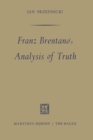 Image for Franz Brentano&#39;s Analysis of Truth