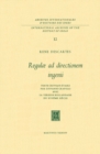 Image for Regulae ad Directionem IngenII: Texte critique etabli par Giovanni Crapulli avec la version hollandaise du XVIIieme siecle : 12