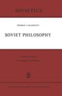 Image for Soviet Philosophy: A General Introduction to Contemporary Soviet Thought