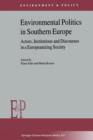 Image for Environmental Politics in Southern Europe