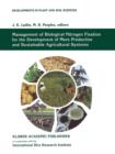 Image for Management of Biological Nitrogen Fixation for the Development of More Productive and Sustainable Agricultural Systems