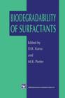 Image for Biodegradability of Surfactants