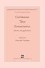 Image for Continuous-Time Econometrics : Theory and applications
