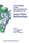 Image for Proceedings of the 8th International Symposium on Insect-Plant Relationships