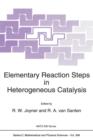 Image for Elementary Reaction Steps in Heterogeneous Catalysis