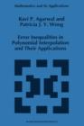 Image for Error Inequalities in Polynomial Interpolation and Their Applications