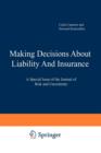 Image for Making Decisions About Liability And Insurance