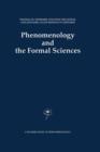 Image for Phenomenology and the Formal Sciences