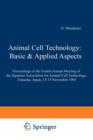 Image for Animal Cell Technology: Basic &amp; Applied Aspects