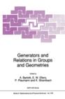 Image for Generators and Relations in Groups and Geometries