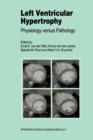 Image for Left Ventricular Hypertrophy : Physiology versus Pathology