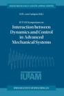 Image for IUTAM Symposium on Interaction between Dynamics and Control in Advanced Mechanical Systems
