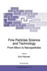 Image for Fine Particles Science and Technology
