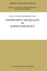 Image for Uncertainty and Quality in Science for Policy