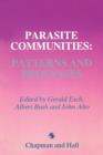 Image for Parasite Communities: Patterns and Processes