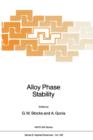 Image for Alloy Phase Stability